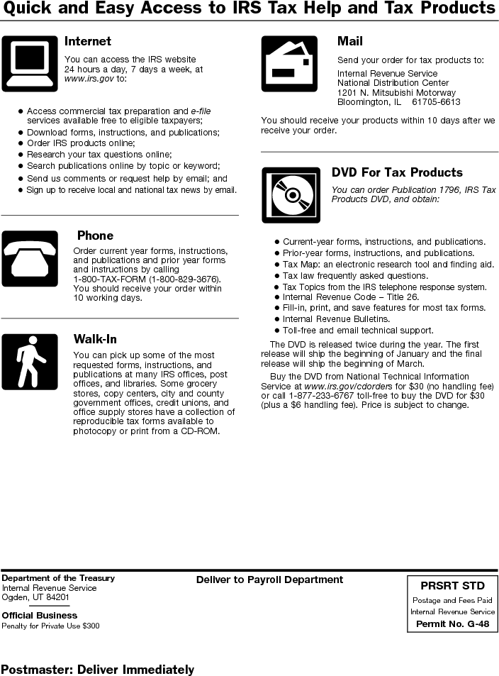 Quick and Easy Access to IRS Tax Help and Tax Products
