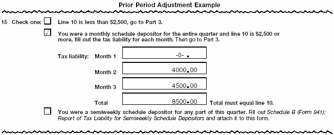 Prior Period Adjustment Example