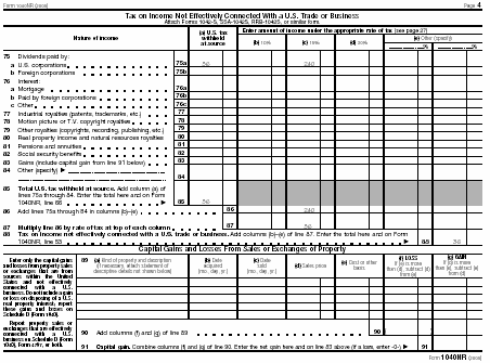 Form 1040NR pg 4